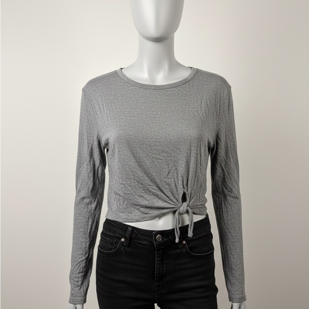 Casual Grey Antistar Women's Cropped Top